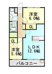 サンライズＫの物件間取画像